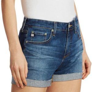 AG Adriano Goldschmied The Hailey Ex-Boyfriend Roll Up Jean Shorts - 31